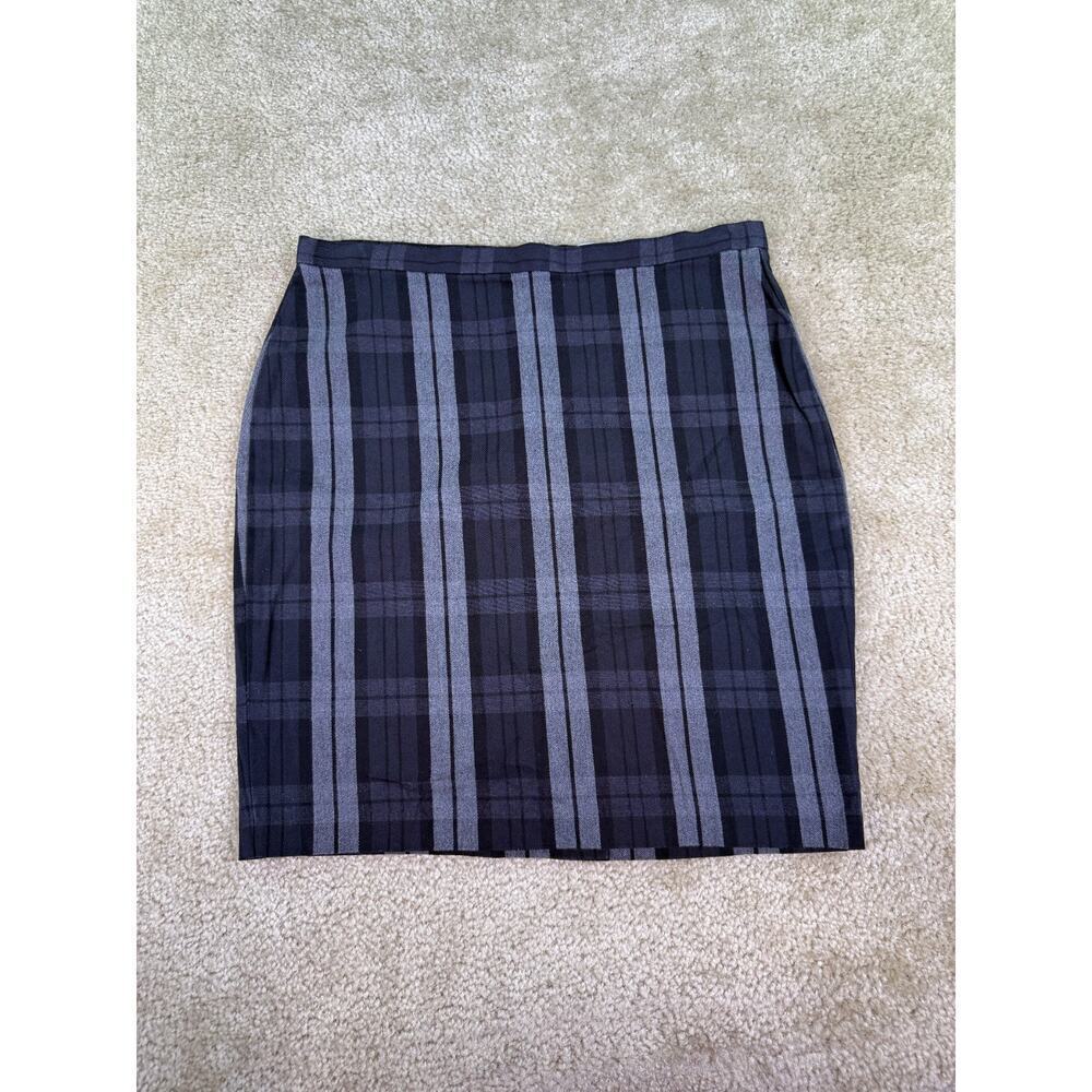 Dockers Pencil Skirt Womens Size 10 Heather Plaid Mini Office Career C930